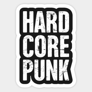 Hardcore Punk Sticker